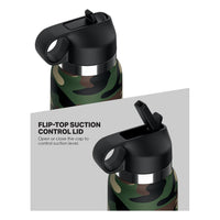 Fap Flask - Happy Camper Discreet Stroker Clear