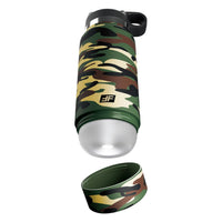 Fap Flask - Happy Camper Discreet Stroker Clear