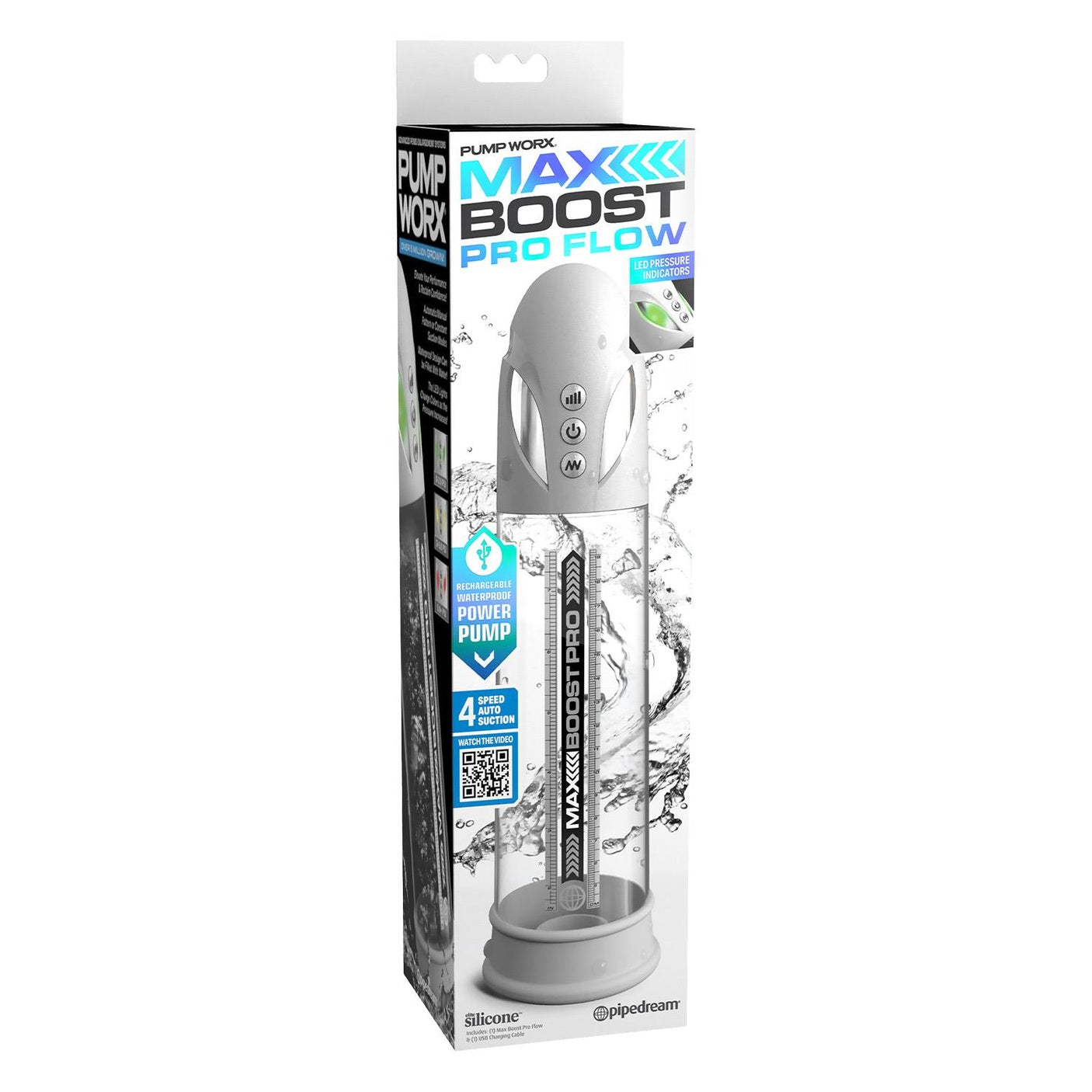 Max Boost Pro Flow White