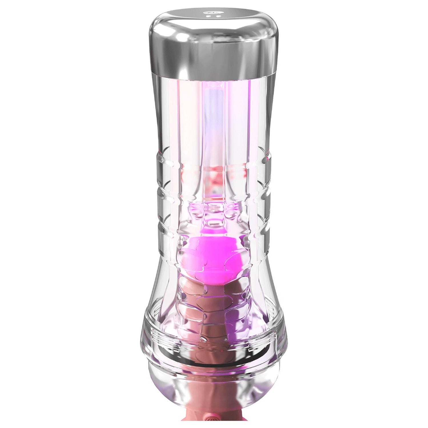 View Tube See-Thru Ez-Grip Led Stroker