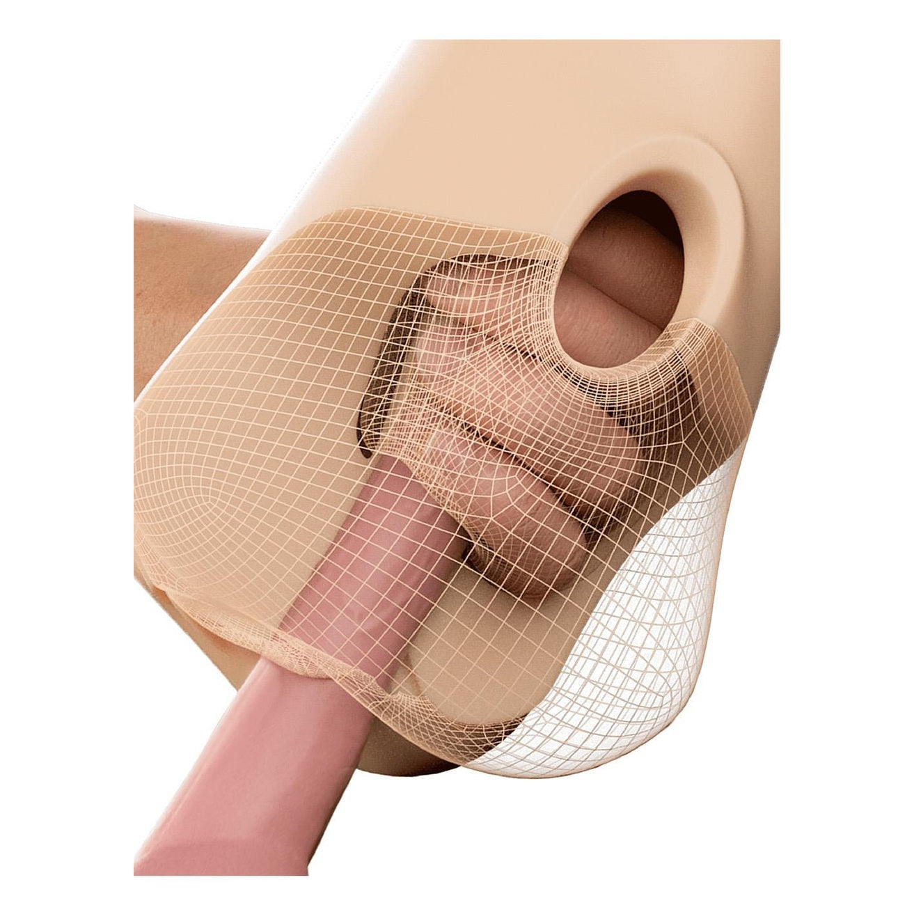 Double Pounder Vibrating Squeeze Stroker