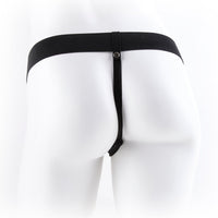 7 Inch Hollow Strap-On With Balls Light