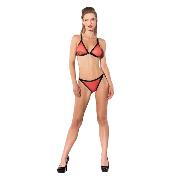 Printed Bra & Panty Set