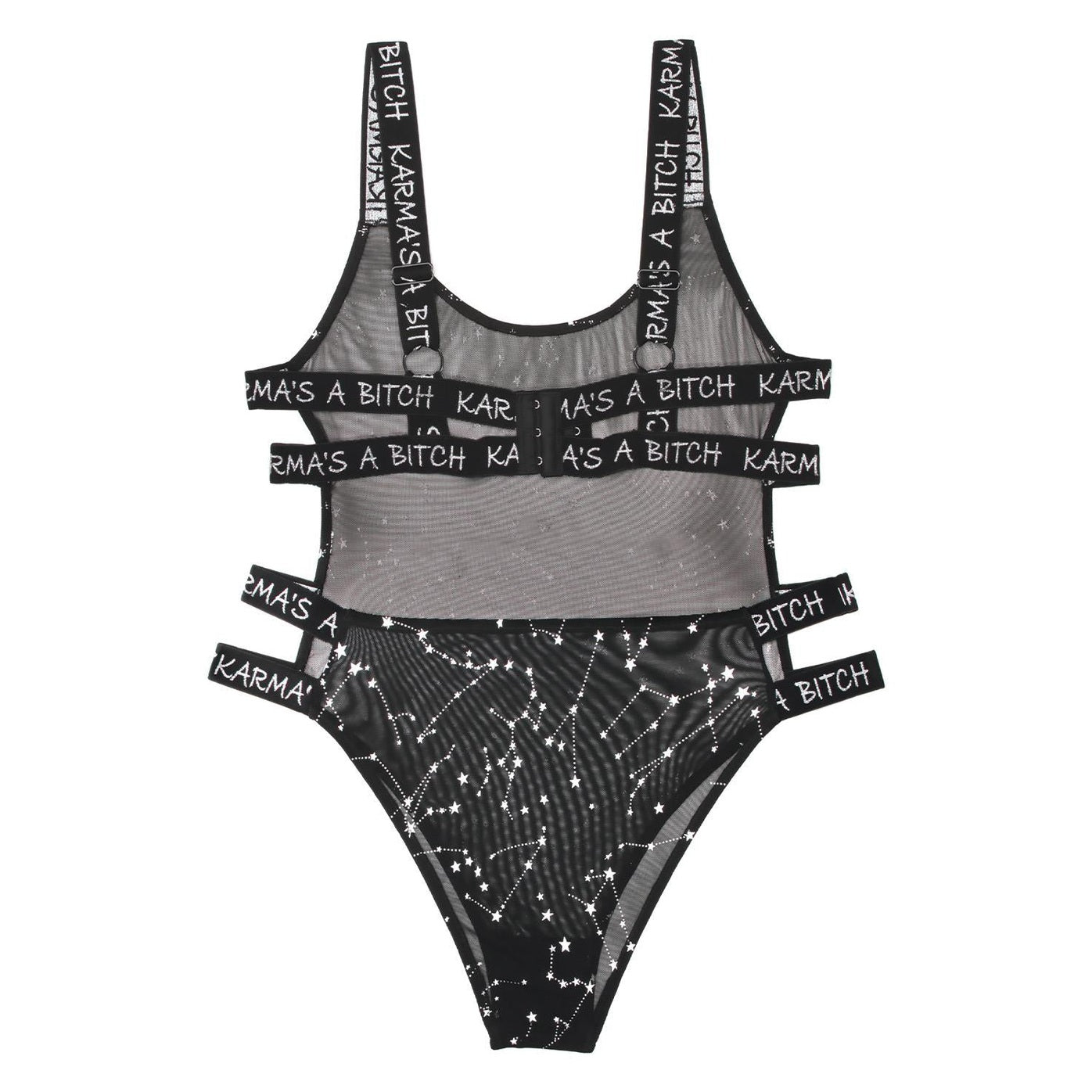 Karma's A Bitch Mesh Bodysuit