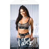 Icy Girl - verkkotoppi ja stringit