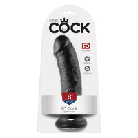 8 Inch Cock Black
