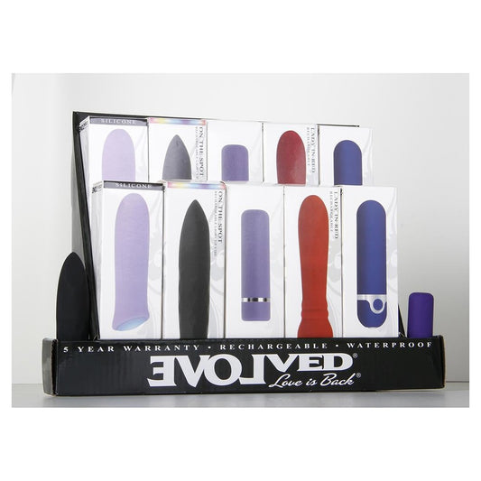 Evolved Rechargeable Bullet Mixed Display