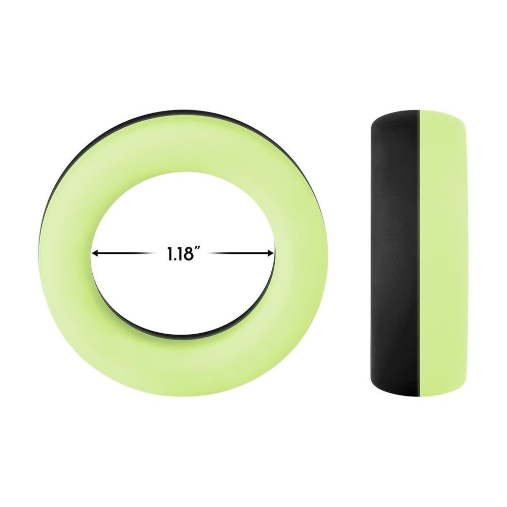 F-19 2 Tone C-Ring Black And Glow