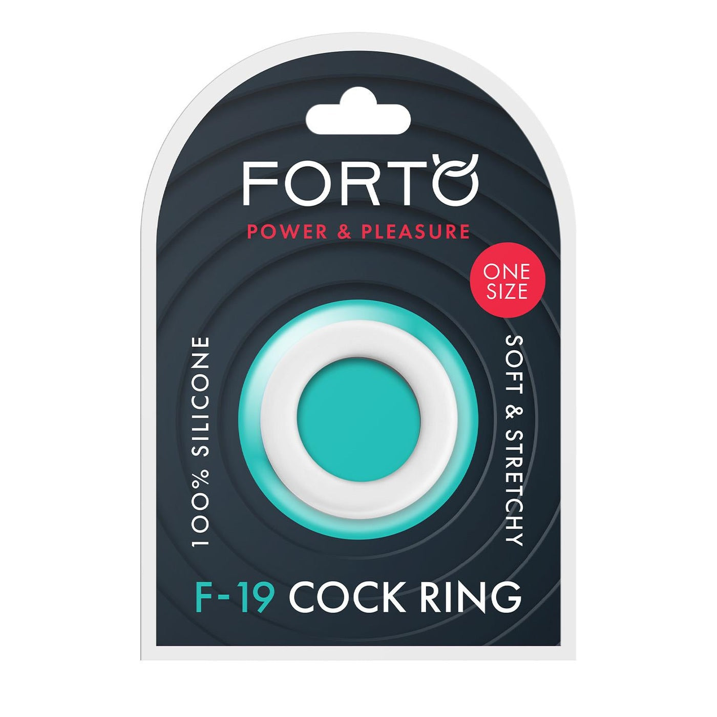 F-19 2 Tone C-Ring Black And White