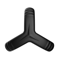 F-59 Tri Cock And Ball Ring Black