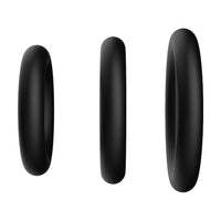 F-39 Trio Cockring Set Black