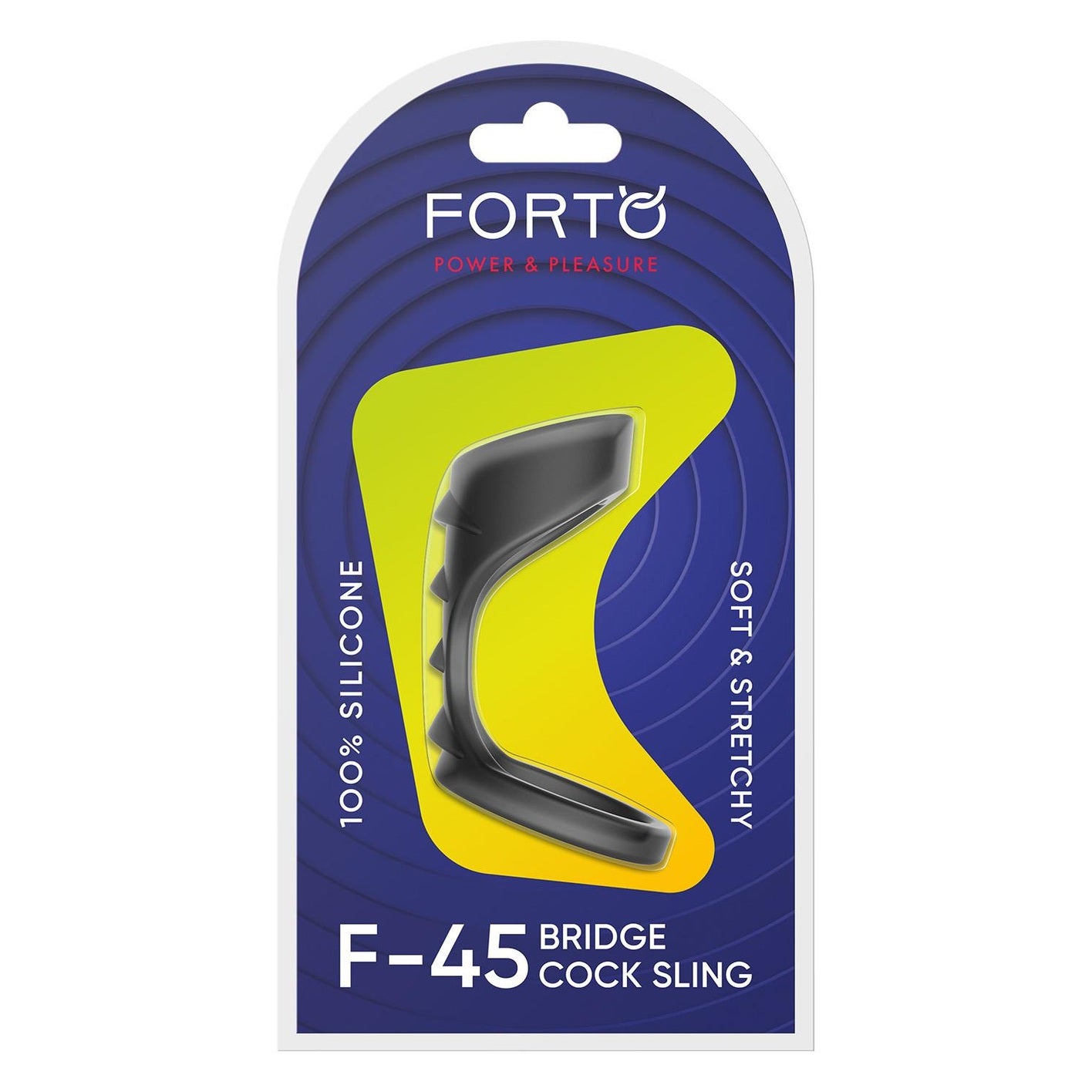 F-45 Textured Bridge Cocksling Black