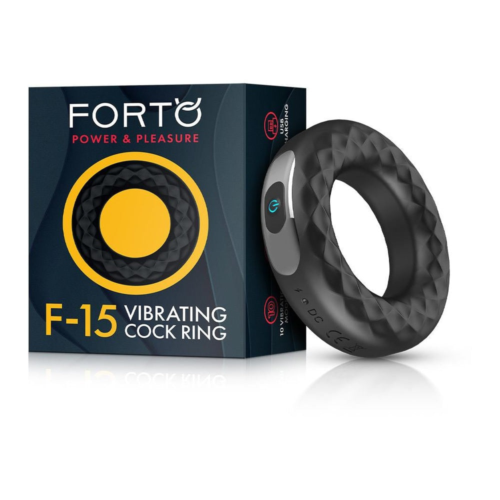 F-15 Vibrating Cockring Black