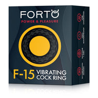 F-15 Vibrating Cockring Black