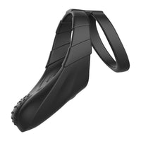 F-48 Vibrating Perineum Double C-Ring Black