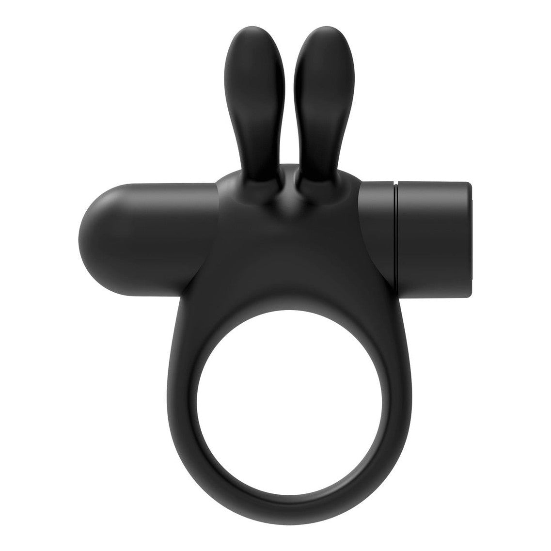 Bunny Vibrating Cockring Black