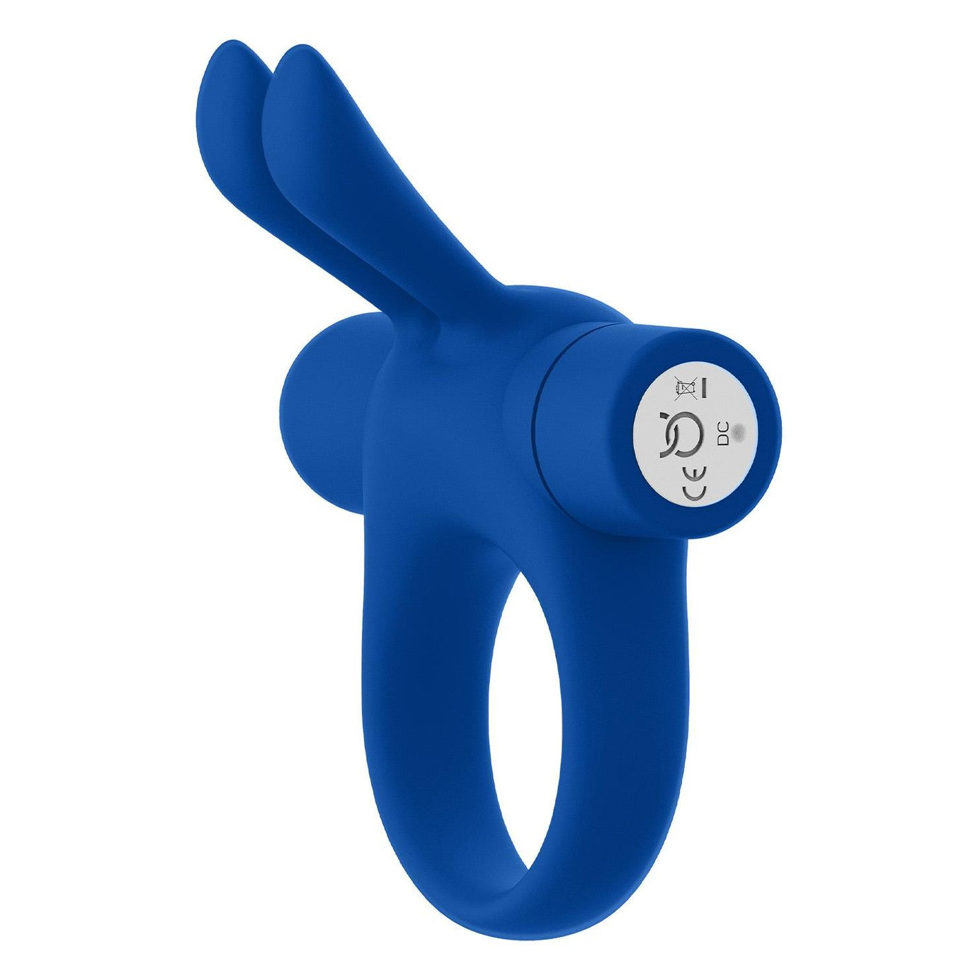 Bunny Vibrating Cockring Blue
