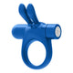 Bunny Vibrating Cockring Blue