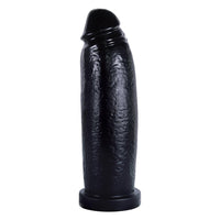 9.5 Inch Pvc Giant Dildo Black