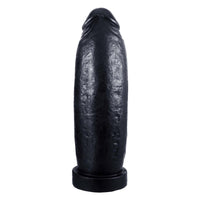 9.5 Inch Pvc Giant Dildo Black