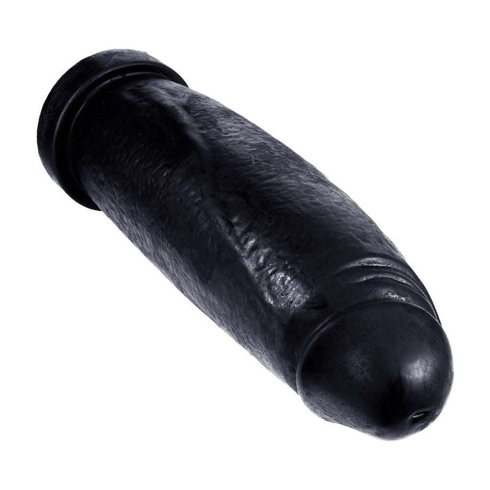 9.5 Inch Pvc Giant Dildo Black