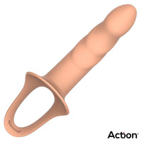 ACTION - strap-on ontolla dildolla koko L
