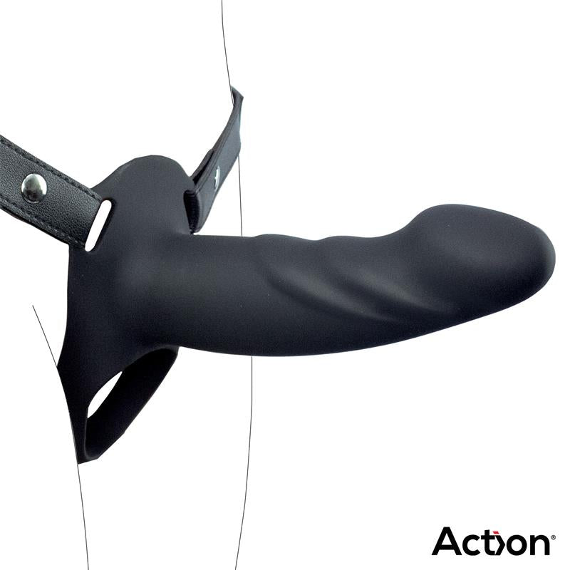 ACTION - strap-on ontolla dildolla koko L