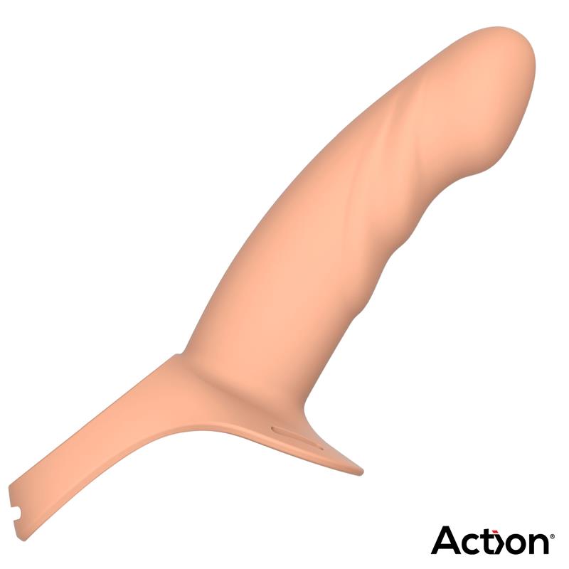 ACTION - strap-on ontolla dildolla koko L