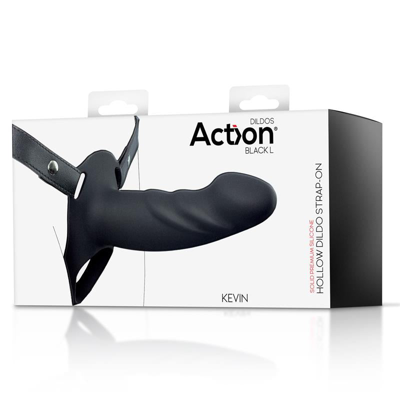 ACTION - strap-on ontolla dildolla koko L