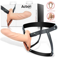 ACTION - strap-on ontolla dildolla koko L