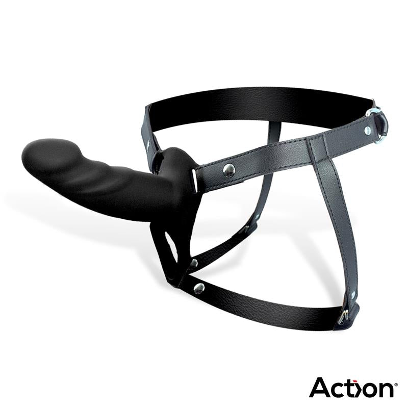 ACTION - strap-on ontolla dildolla koko s