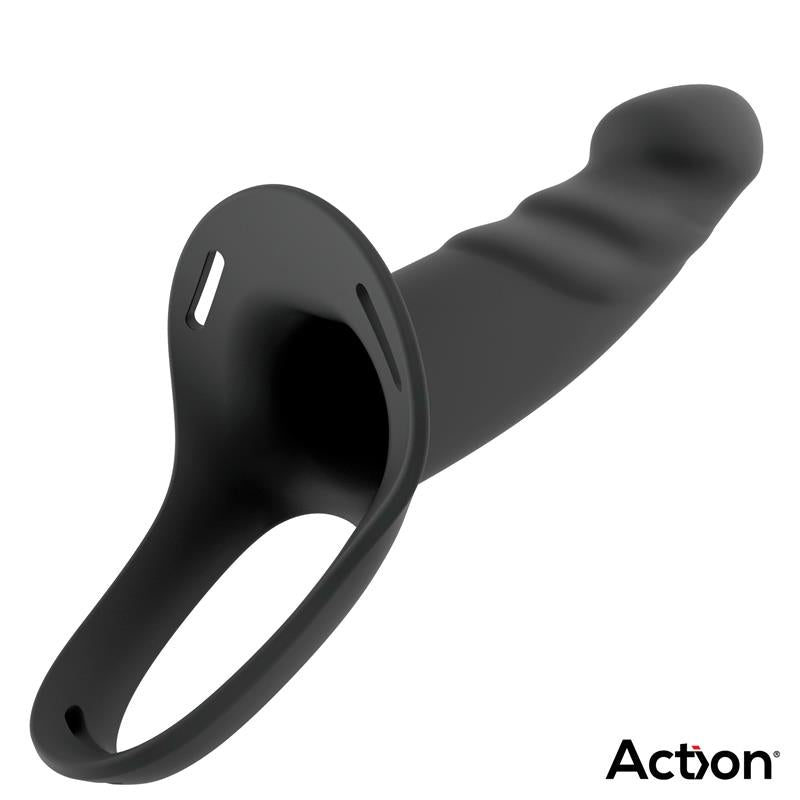 ACTION - strap-on ontolla dildolla koko s