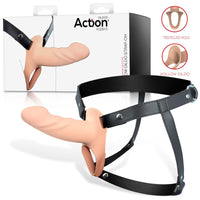 ACTION - strap-on ontolla dildolla koko s