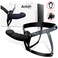 ACTION - strap-on ontolla dildolla koko s