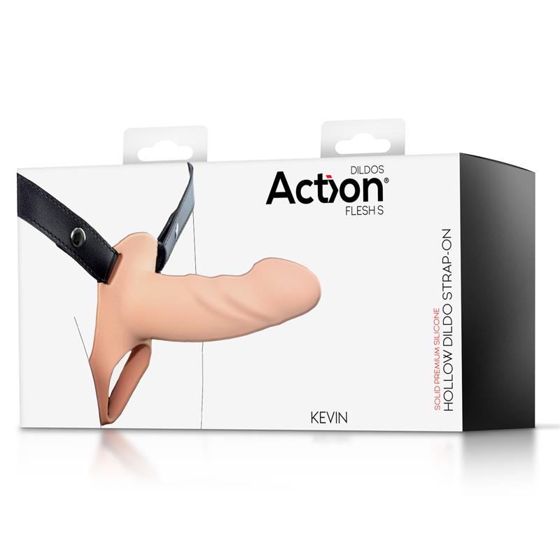 ACTION - strap-on ontolla dildolla koko s