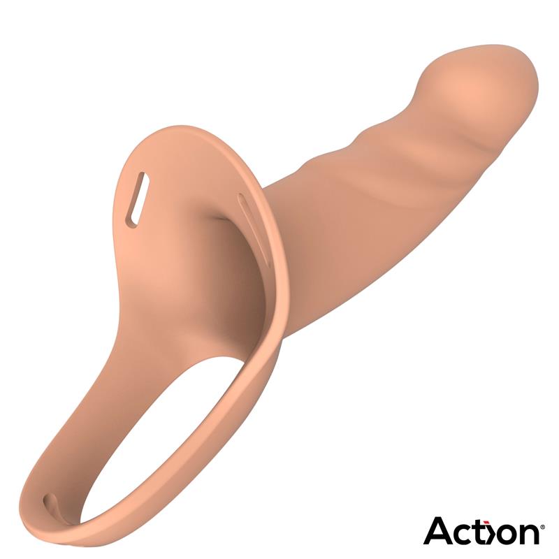 ACTION - strap-on ontolla dildolla koko s