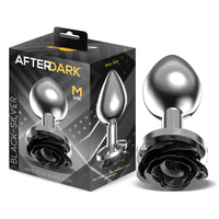 AFTERDARK - metallinen anaalitappi hopea