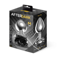 AFTERDARK - metallinen anaalitappi hopea