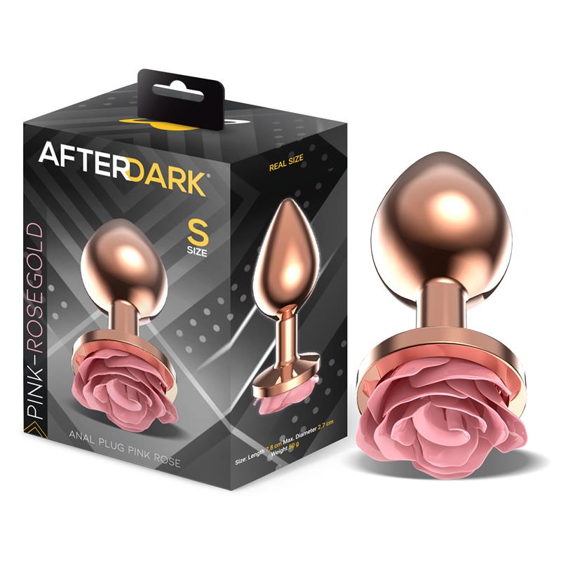 AFTERDARK - ruusukultainen anaalitappi