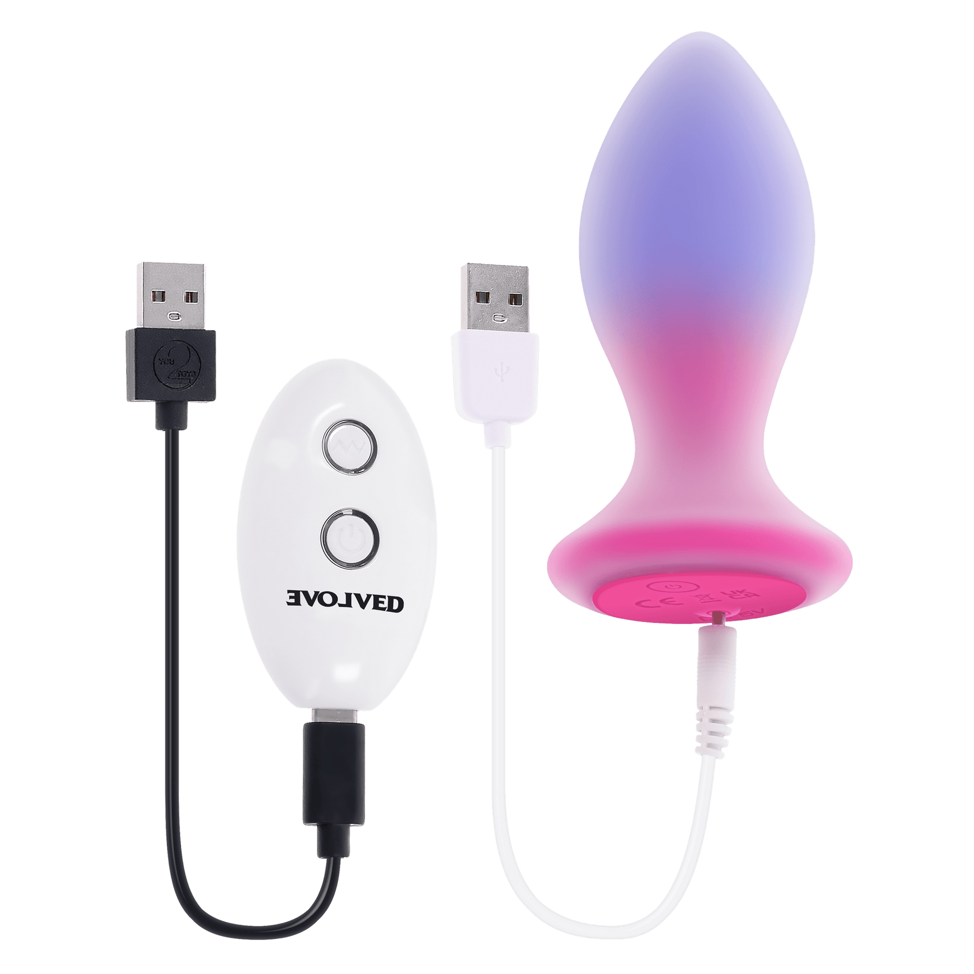 Anaalitappi vibraattorilla + kaukosäädin