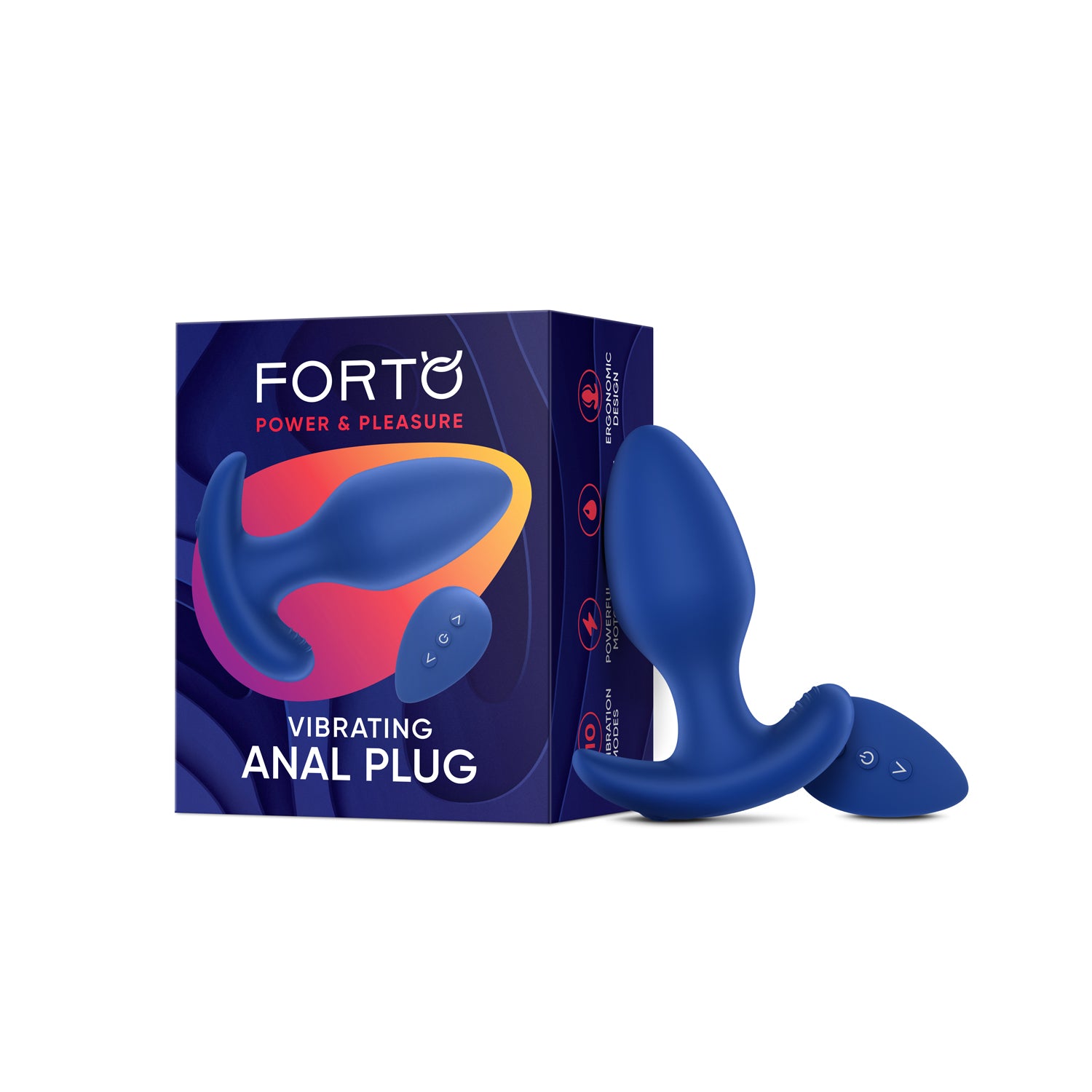 Anaalitappi vibraattorilla + kaukosäädin