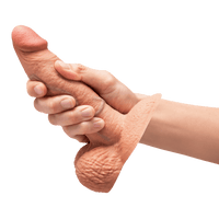 "Slipskin" dildo värinällä