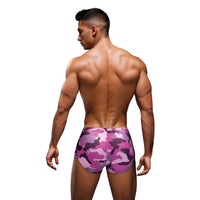 Camo Trunks With Dog Tag Pink