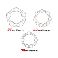 BEAST RINGS - 3 kpl penisrenkaat