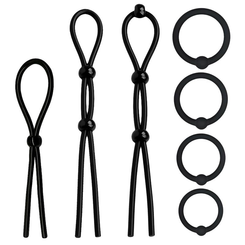 BEAST RINGS -setti silikoniset penisrenkaat