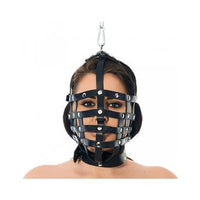 BONDAGE PLAY - naamio ripustusrenkaalla