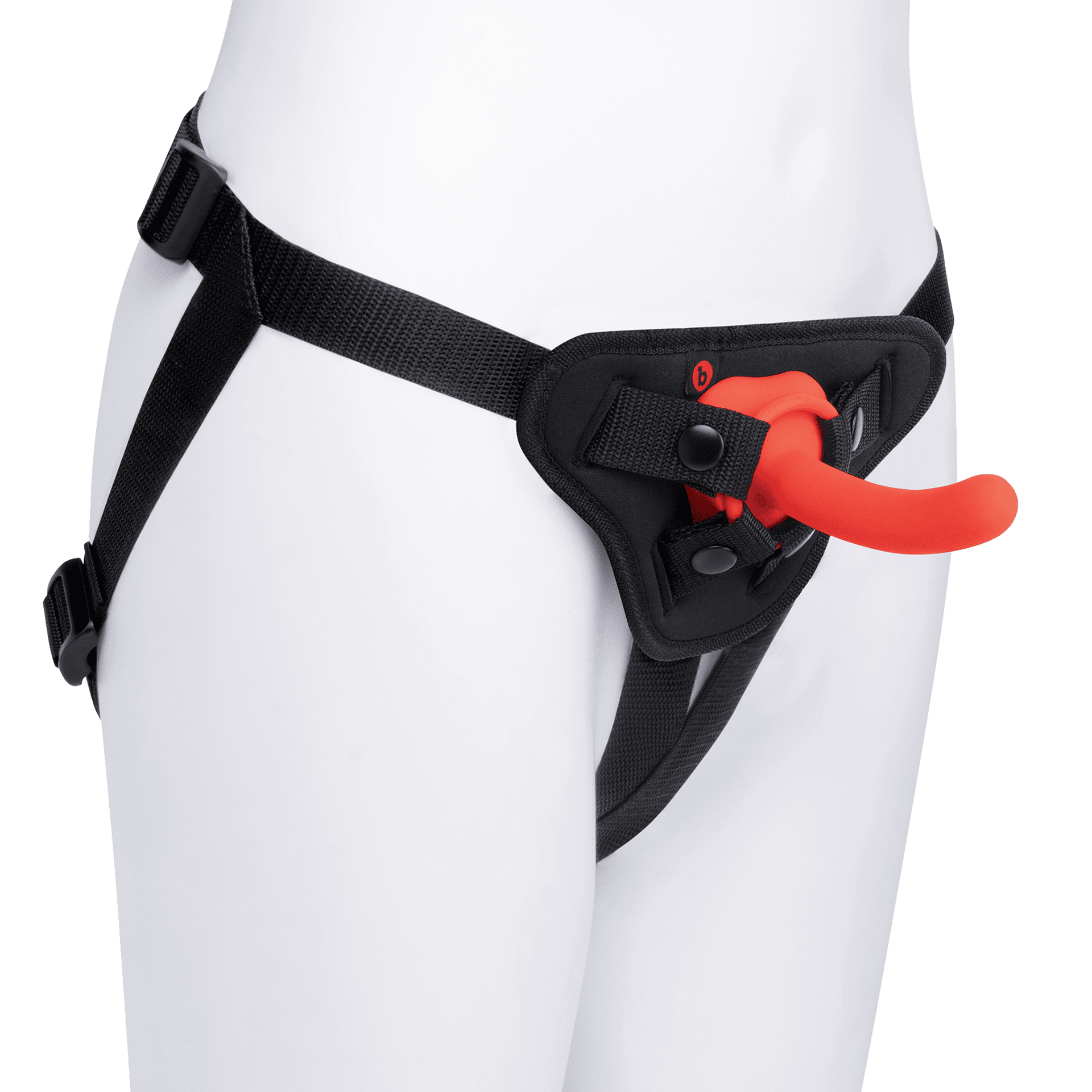 Beginners Strap-On Harness Set With 5 Inch Silicone Dildo Peg