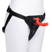 Beginners Strap-On Harness Set With 5 Inch Silicone Dildo Peg
