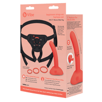 Beginners Strap-On Harness Set With 5 Inch Silicone Dildo Peg