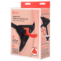 Beginners Strap-On Harness Set With 5 Inch Silicone Dildo Peg